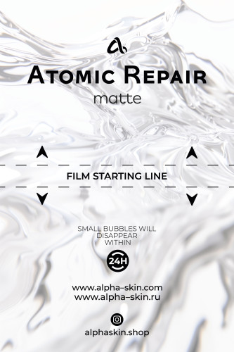 Alpha-Skin Hydrogel Film 50 pcs "Atomic Repair" Matte