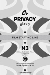 Alpha-Skin Film 10 pcs "Antispy Glossy" N3