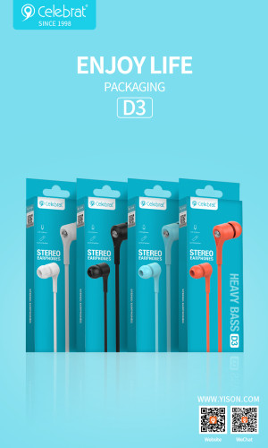 Headphones  Celebrat D3