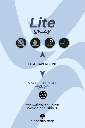 Hidrojel Film Alpha-Skin "Clear"