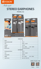 Yıson X2 Kulaklık 3.5mm Jack 1.2m
