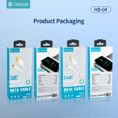 Cable Celebrat HB-04 A-C Type-c 3A 1.5M