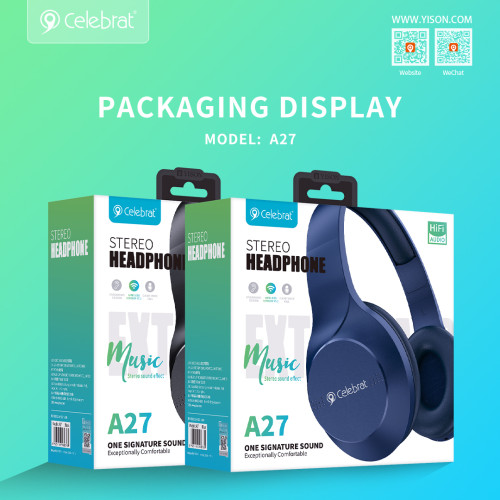 Bluetooth headphones Celebrat A27