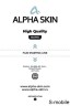 Alpha-Skin Film 50 pcs "High Quality TPU" Matte