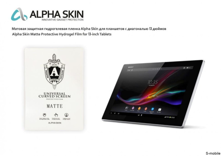 Tablette Mat Alfa-Skin Filmi