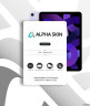 Clear Mat Tablet için Mat Alfa-Skin Filmi