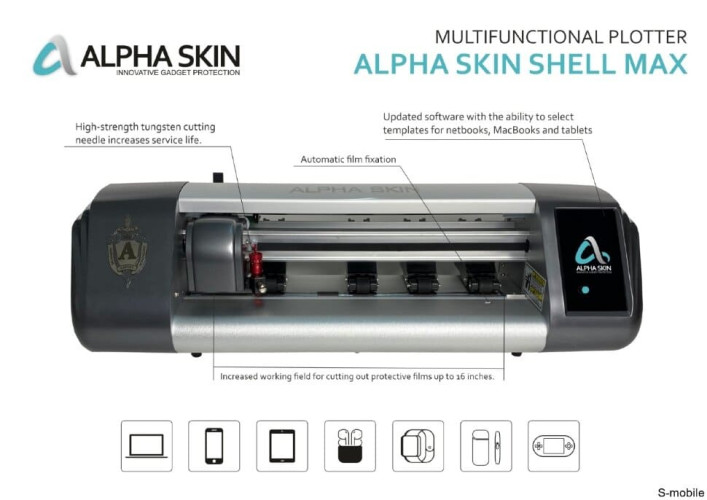 Alpha-Skin Çizici S Max Kabuğu